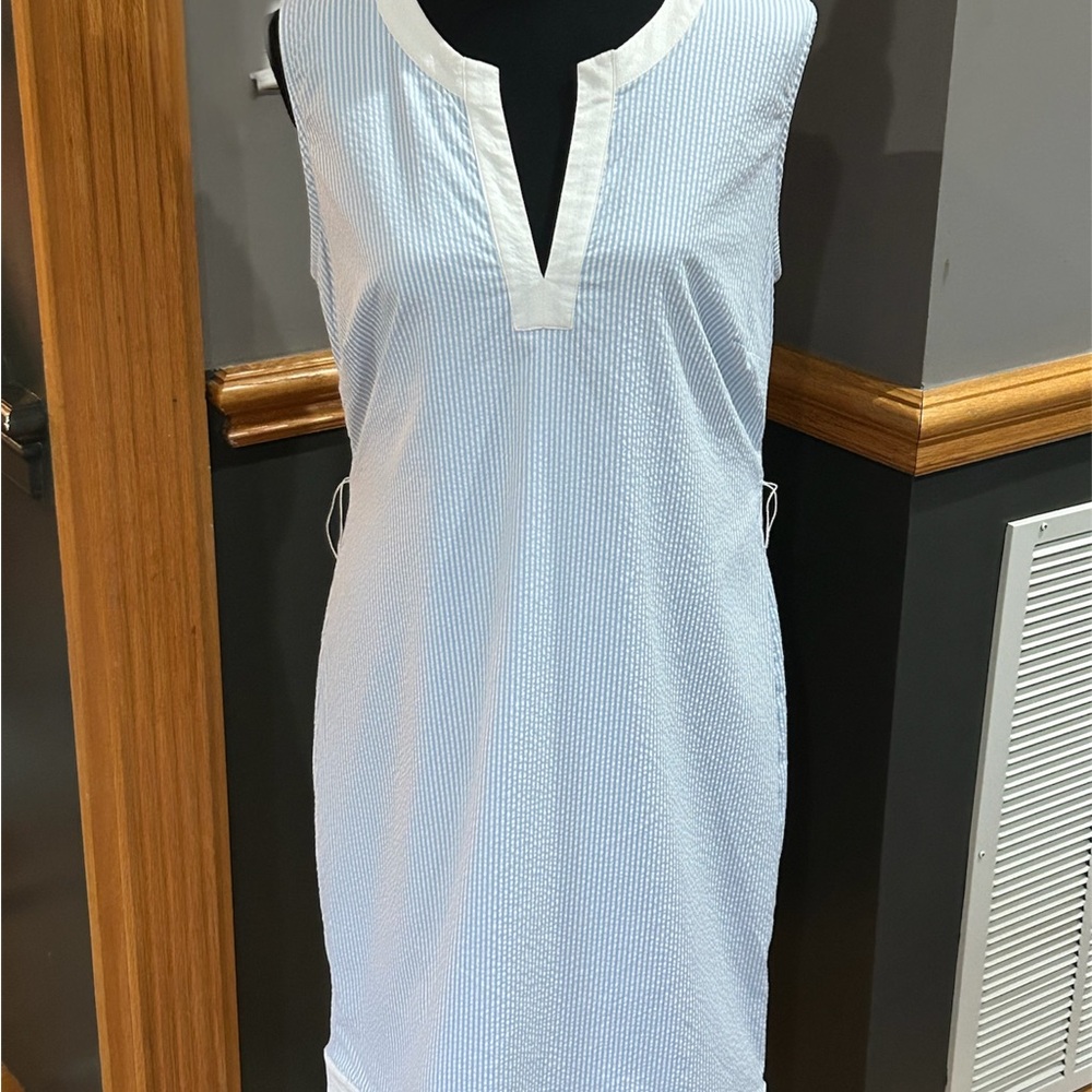Southern Tide Blue and White Summer Dress